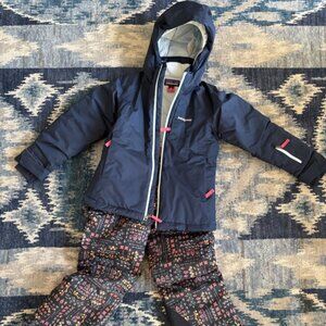 Patagonia Girls Snowbelle Ski Jacket and Ski Pants, Girls Size Small (7-8)